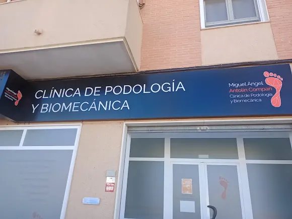 Clínica de Podología y Biomecánica - Miguel Ángel Antolín Compañ - Sax