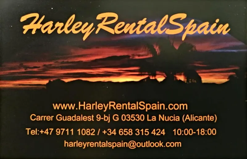 Harley Rental Spain