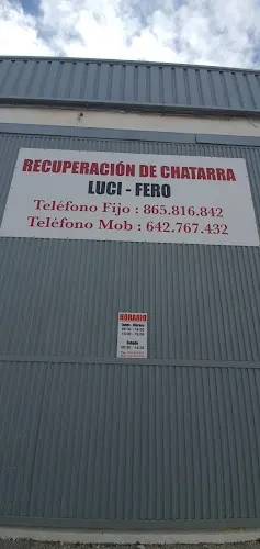 Recuperación de chatarra Luci-Fero - Altea