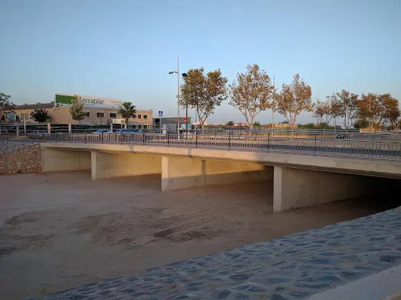 puente sobre la rambla - Pilar de la Horadada