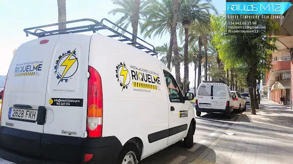 Rótulos M12 - Orihuela