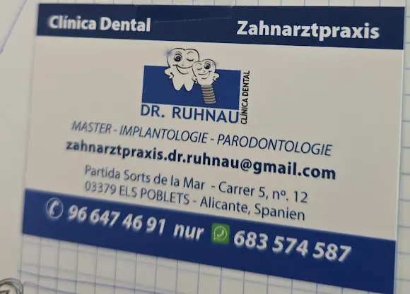 Zahnarztpraxis Dr.Ruhnau - Denia