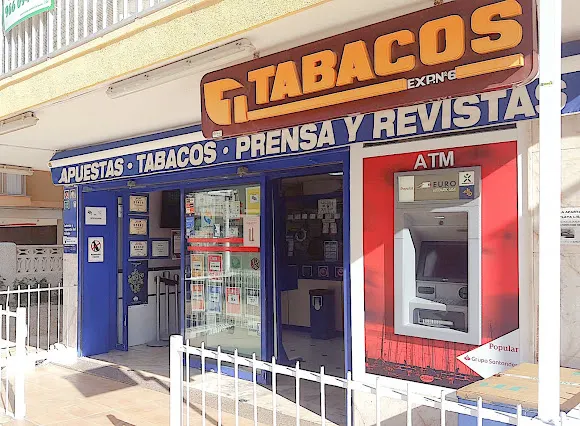 Estanco nº6. Loterias y apuestas Playa Lisa - Santa Pola