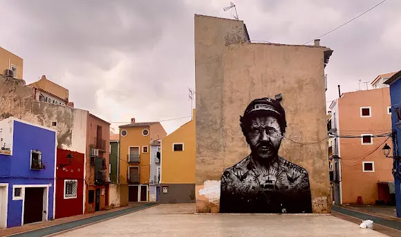 Street Art. Marinero Tatuado