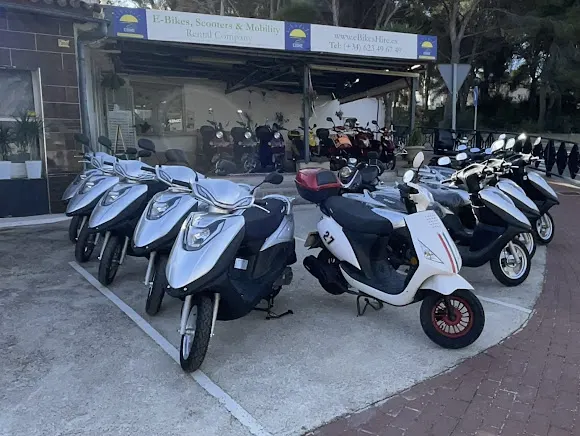 Ebike Hire Moraira: Motorbikes 50&125cc and Mobility Scooters in Moraira - Teulada
