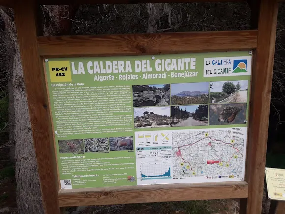 Ruta PR-CV 442 La Caldera del Gigante - Algorfa