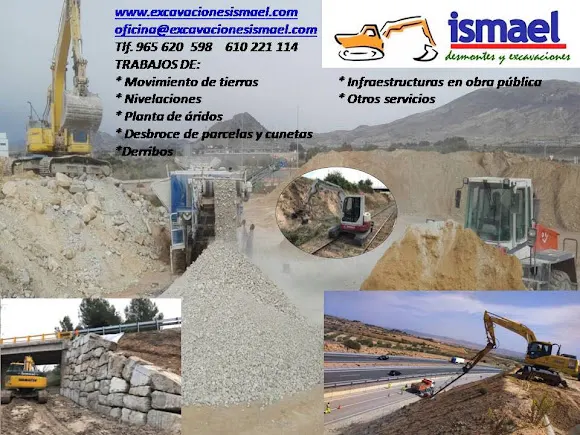 Desmontes y Excavaciones Ismael S.L. - Monforte del Cid