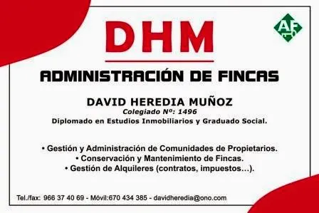 DHM Administración de Fincas Mutxamel - Alicante