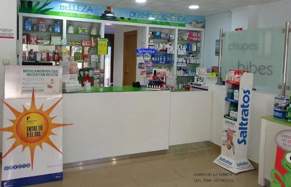 Farmacia la Ermita. Lda. Inmaculada Segrelles Lloret. - Villajoyosa