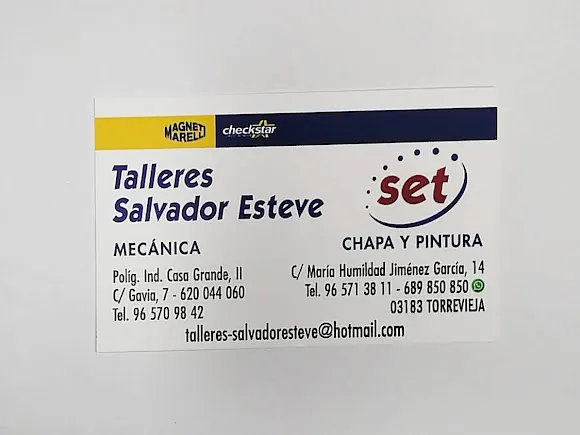 Talleres Salvador Esteve - Mecánica