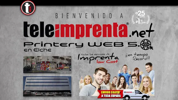 TELEIMPRENTA - Imprenta en Elche LOW COST