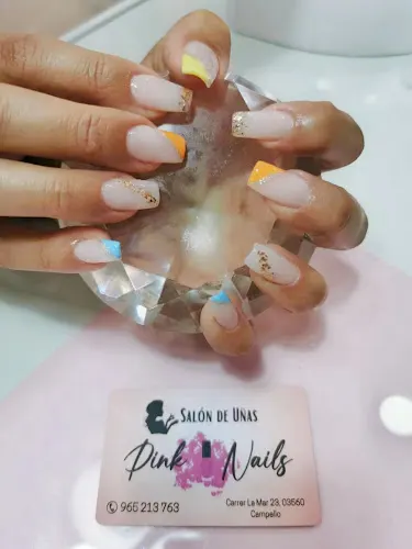 Pink nail