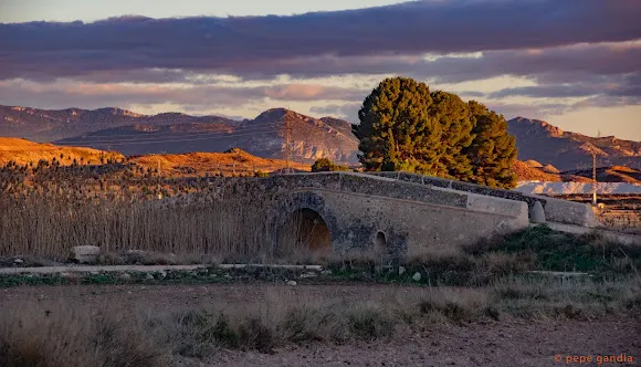 Puente del Salero (Conocido popularmente como Puente de los Espejos)) - Villena