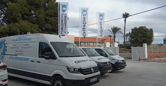 Celta Car S.L. Alquiler furgonetas y camiones Elche