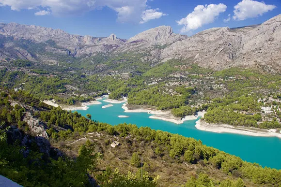 Mirador del embalse de Guadalest