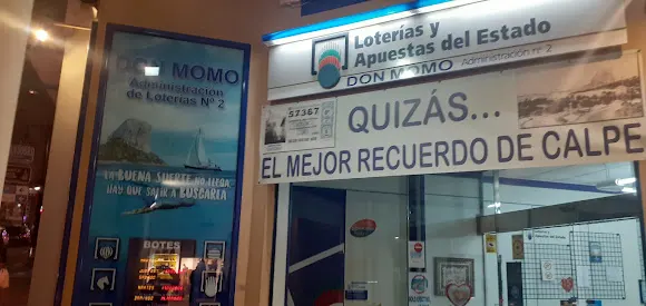 ADMINISTRACION DE LOTERIAS 2 CALP - Calpe