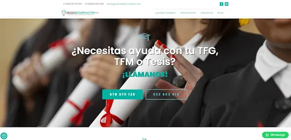 Grados, Tesis y Masters - Servicio de clases particulares en Elche