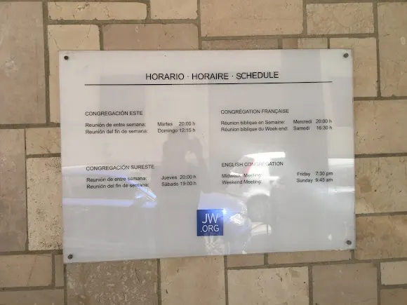 Salón del Reino de los Testigos Cristianos de Jehová