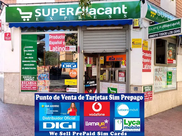 Vodafone Lyca Lebara MasMovil Venta SIM - Alicante