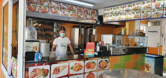 Pollo Naranja Doner Kebab