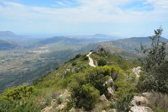 Despegue PARAPENTE, Coll De Rates (Parcent) - Parcent
