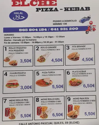 Elche doner kebab - Elche
