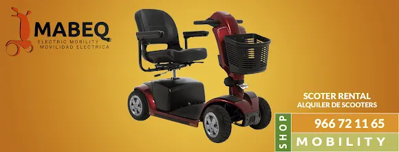 Mobility Scooters in Orihuela Costa | Mabeq, S.L. - Orihuela