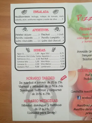 Pizzariola - Banyeres de Mariola