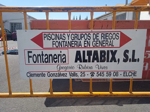 Fontanería Altabix Santa Pola - Santa Pola