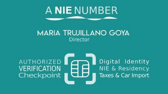 A NIE NUMBER - Servicios legales en Denia